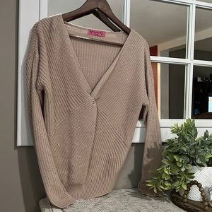 Almost pink sweater size small